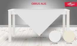Obrus ALIS 80x80 Ecru Gładki