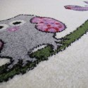 Dywan Bella 01 - kremowa 100 x 200 cm kremowy