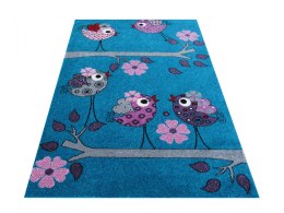 Dywan Bella 02 - turkusowa 100 x 200 cm