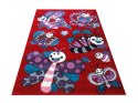 Dywan Bella 03S - czerwona 120 x 170 cm
