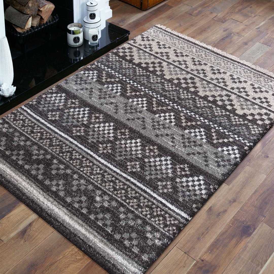 Dywan Sherpa 04 - brązowa 160 x 220 cm Dywan Sherpa 04 - brązowa 160 x 220 cm
