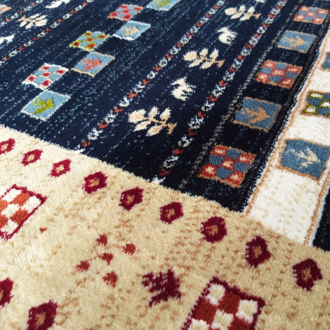 Dywan Gabbeh 02 niebieski 200 x 290 cm Dywan Gabbeh 02 niebieski 200 x 290 cm