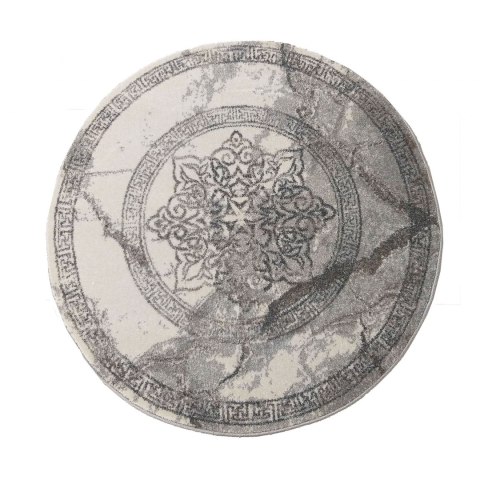 Dywan nowoczesny Vista 04 szary rozeta koło 120 cm Dywan nowoczesny Vista 04 szary rozeta koło 120 cm