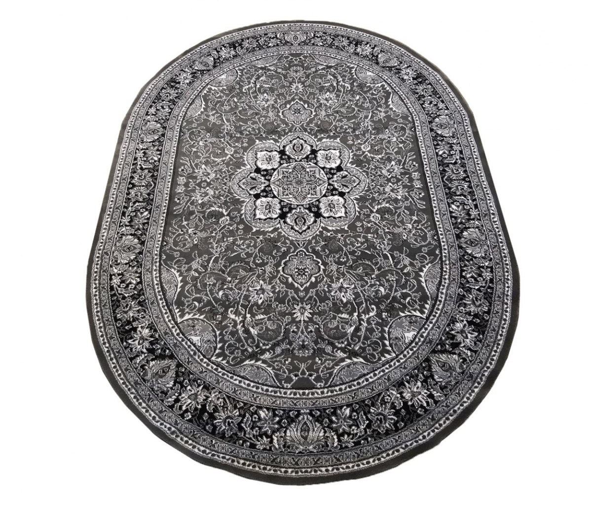 Dywan owalny Ekskluzywny 03 szary 160 x 220 cm Dywan owalny Ekskluzywny 03 szary 160 x 220 cm