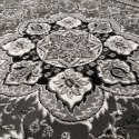 Dywan owalny Ekskluzywny 03 szary 160 x 220 cm