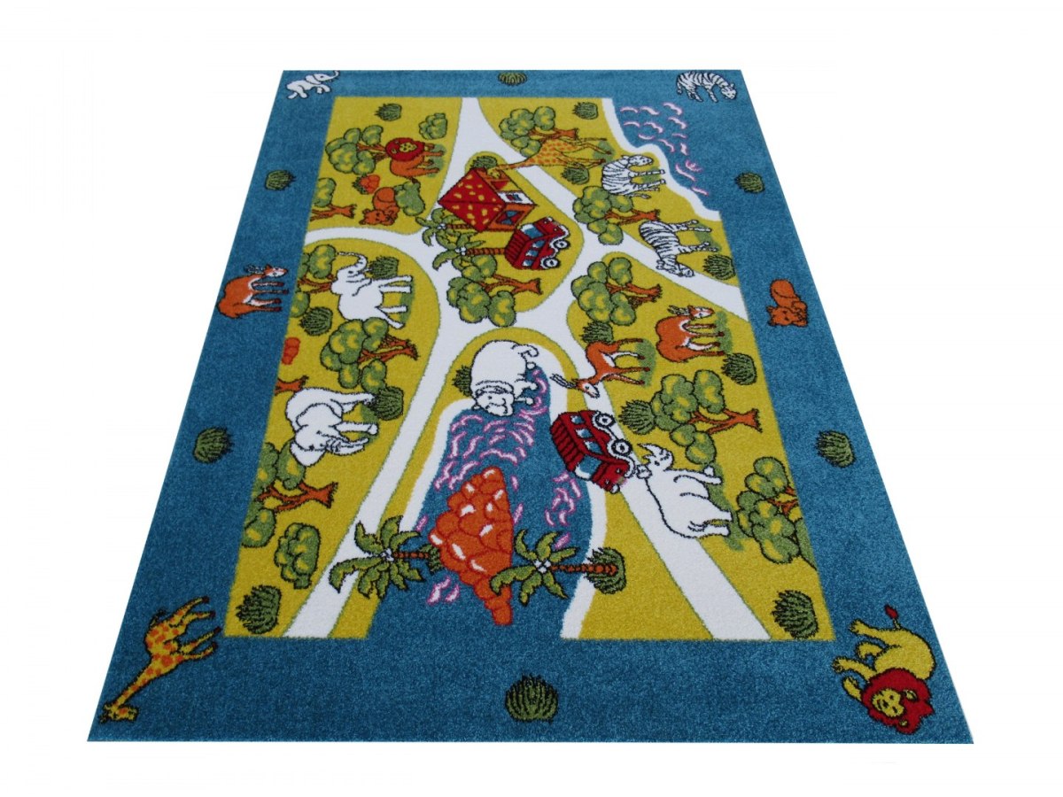 Dywan Mondo 09 400 x 500 cm niebieski Dywan Mondo 09 400 x 500 cm niebieski