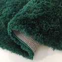 Dywan pluszowy shaggy Zielony miękki 160 x 220