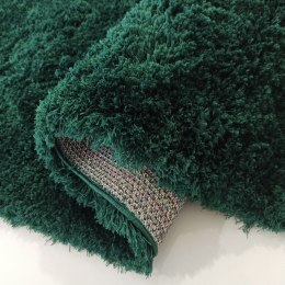 Dywan pluszowy shaggy Zielony miękki 80 x 150