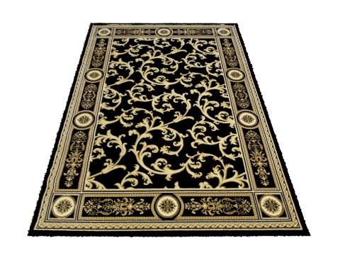Dywan Ekskluzywny 01 czarny 160 x 220 cm Dywan Ekskluzywny 01 czarny 160 x 220 cm