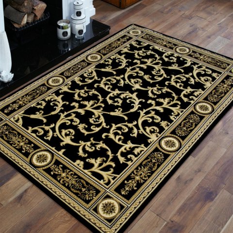 Dywan Ekskluzywny 01 czarny 160 x 220 cm Dywan Ekskluzywny 01 czarny 160 x 220 cm
