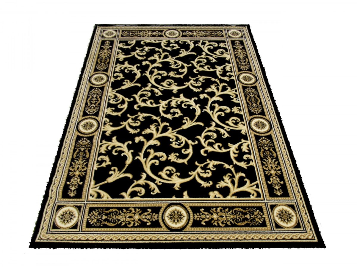 Dywan Ekskluzywny 01 czarny 200 x 300 cm Dywan Ekskluzywny 01 czarny 200 x 300 cm