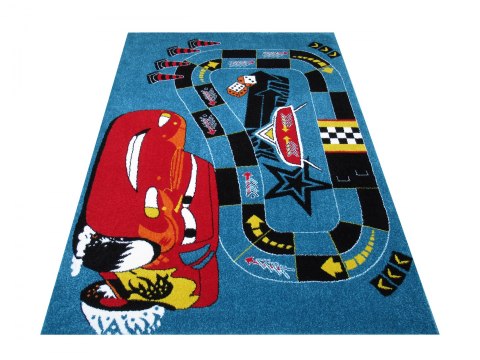Dywan Mondo 06 AUTA 160 x 220 cm niebieski Dywan Mondo 06 AUTA 160 x 220 cm niebieski
