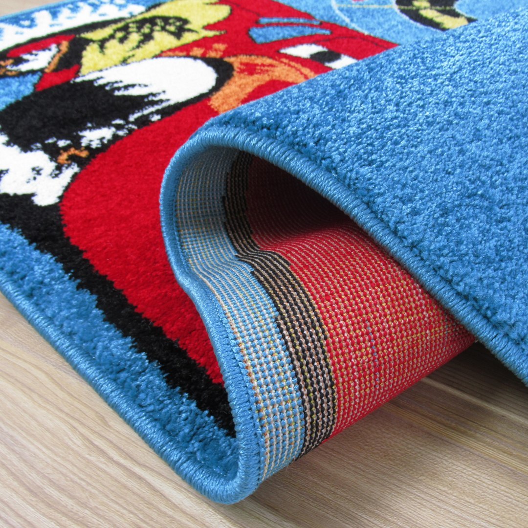 Dywan Mondo 06 AUTA 160 x 220 cm niebieski Dywan Mondo 06 AUTA 160 x 220 cm niebieski