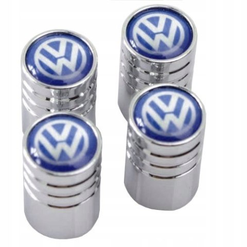 NAKRĘTKI na wentyle KAPTURKI VOLKSVAGEN VW Chrom NAKRĘTKI na wentyle KAPTURKI VOLKSVAGEN VW Chrom