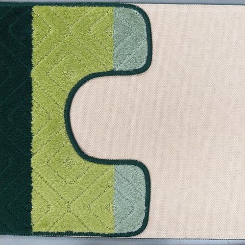 Komplet łazienkowy Montana 03N zielony Komplet (50 cm x 80 cm i 40 cm x 50 cm) zielony Komplet łazienkowy Montana 03N zielony Komplet (50 cm x 80 cm i 40 cm x 50 cm) zielony