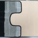 Komplet łazienkowy Montana 04N  (50 cm x 80 cm i 40 cm x 50 cm) czarny Komplet łazienkowy Montana 04N  (50 cm x 80 cm i 40 cm x 50 cm) czarny