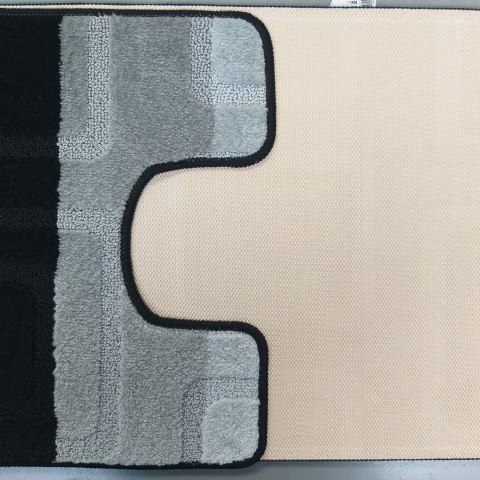 Komplet łazienkowy Montana 04N  (50 cm x 80 cm i 40 cm x 50 cm) czarny Komplet łazienkowy Montana 04N  (50 cm x 80 cm i 40 cm x 50 cm) czarny