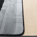 Komplet łazienkowy Montana 04N czarny Komplet (50 cm x 80 cm i 40 cm x 50 cm) czarny