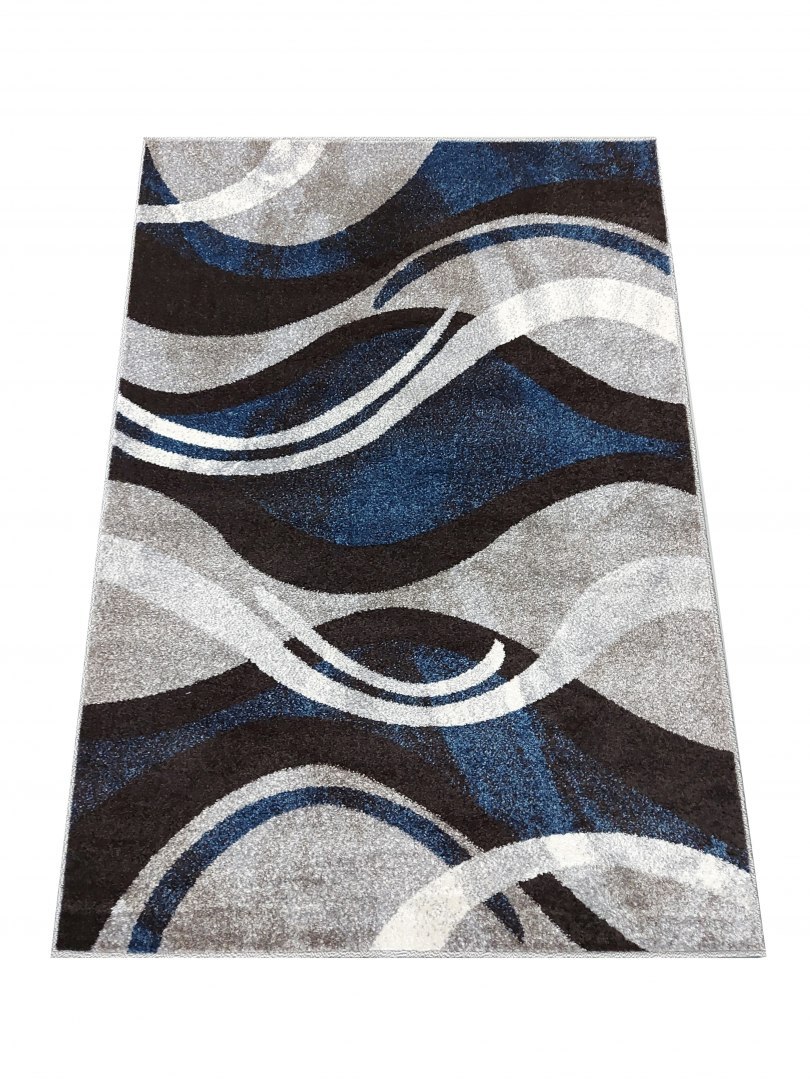Dywan OTTO 01 Szaro-Turkusowy 160 x 220 cm Dywan OTTO 01 Szaro-Turkusowy 160 x 220 cm