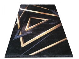 Dywan BLACK and GOLD do Prania 03b 120 x 180 cm