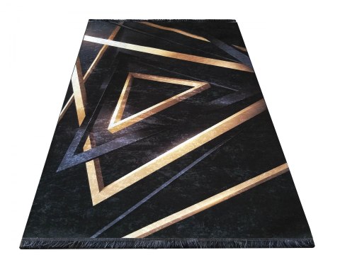 Dywan BLACK and GOLD do Prania 03b 160 x 220 cm Dywan BLACK and GOLD do Prania 03b 160 x 220 cm