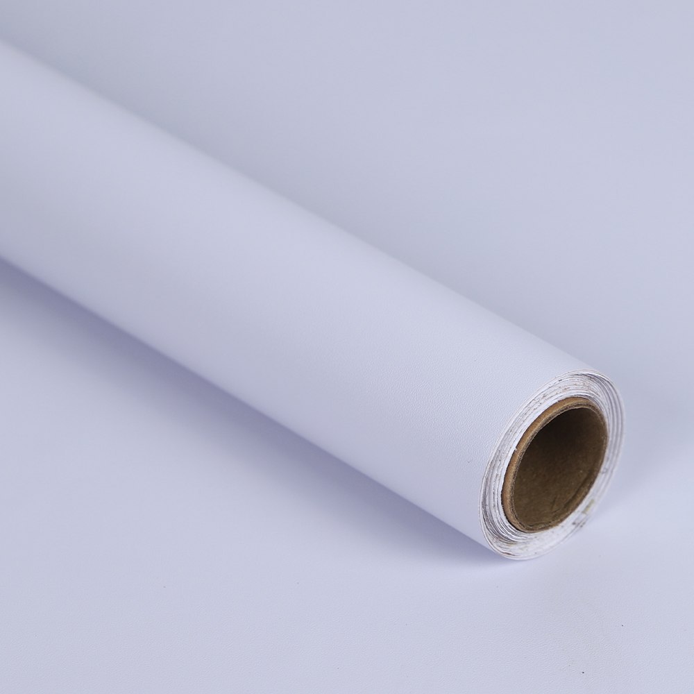 Folia rolka samoprzylepna okleina tapeta biały winyl 1,22x50m Folia rolka samoprzylepna okleina tapeta biały winyl 1,22x50m