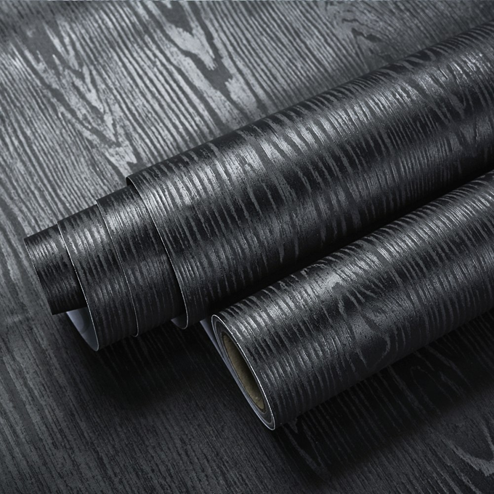 Folia rolka samoprzylepna okleina tapeta dąb czarny 1,22x50m Folia rolka samoprzylepna okleina tapeta dąb czarny 1,22x50m