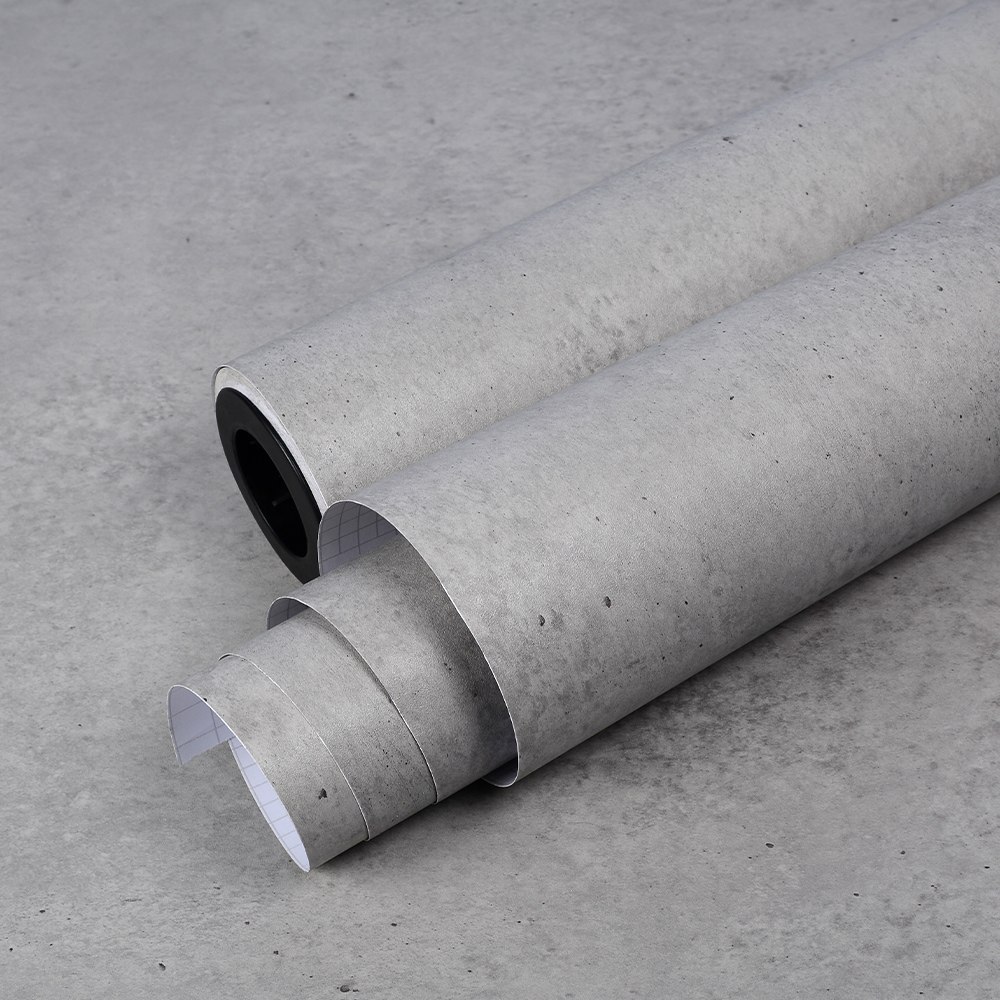 Folia rolka samoprzylepna okleina tapeta niebiesko-szary cement 1,22x50m Folia rolka samoprzylepna okleina tapeta niebiesko-szary cement 1,22x50m