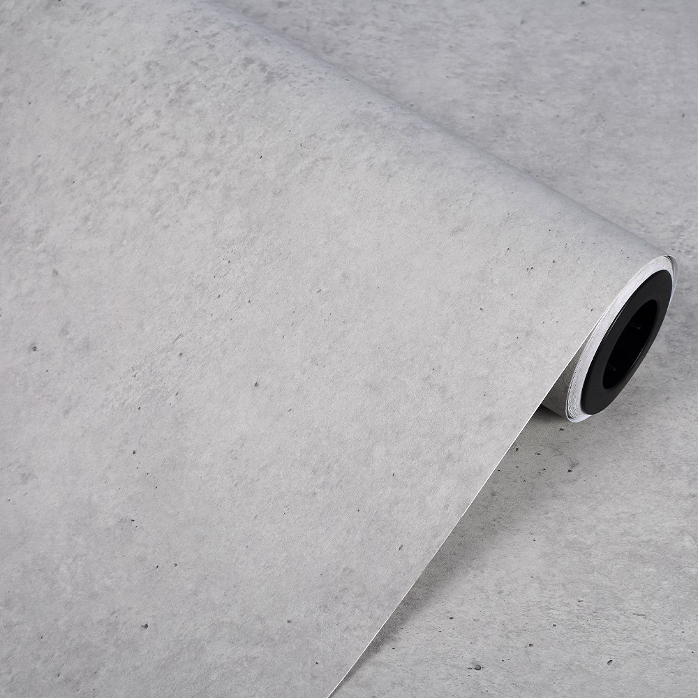 Folia rolka samoprzylepna okleina tapeta niebiesko-szary cement 1,22x50m