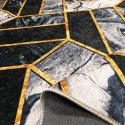 Dywan BLACK and GOLD do Prania 04b 80 x 150 cm