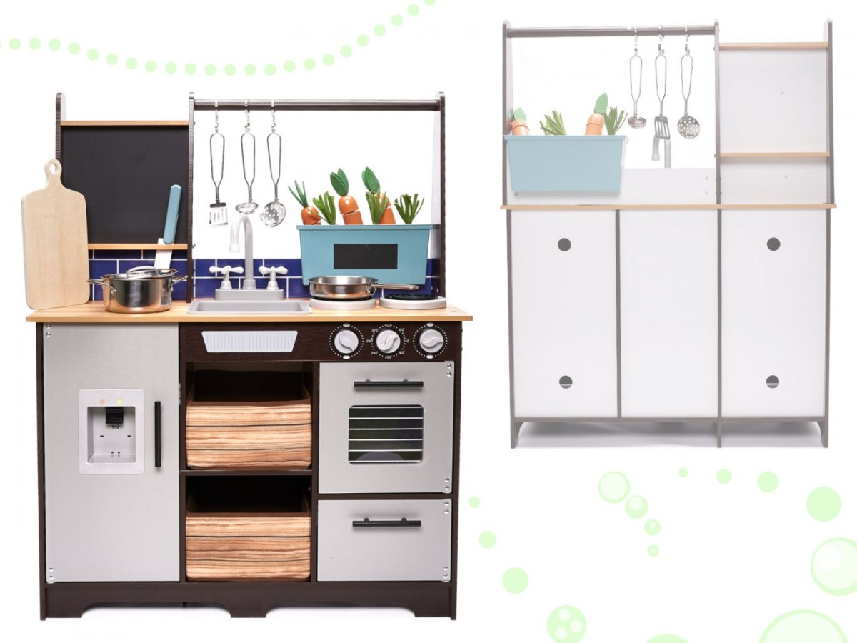 Kuchnia drewniana MDF z akcesoriami LOFT XXL 96cm Kuchnia drewniana MDF z akcesoriami LOFT XXL 96cm