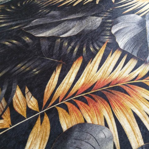 Dywan BLACK and GOLD do Prania 06b 80 x 150 cm Dywan BLACK and GOLD do Prania 06b 80 x 150 cm