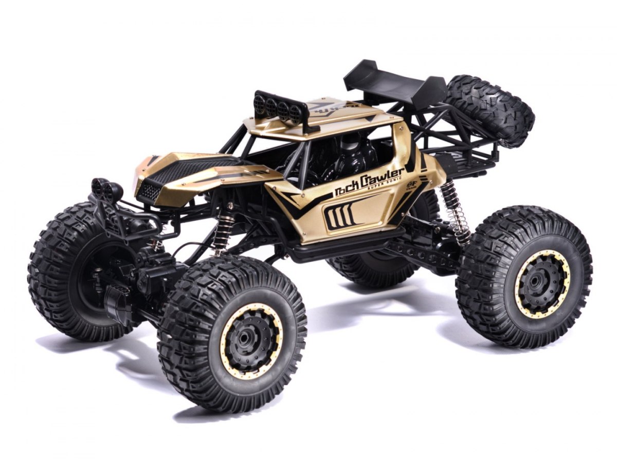 Samochód RC Rock Crawler 2.4GHz 1:8 51cm złoty Samochód RC Rock Crawler 2.4GHz 1:8 51cm złoty