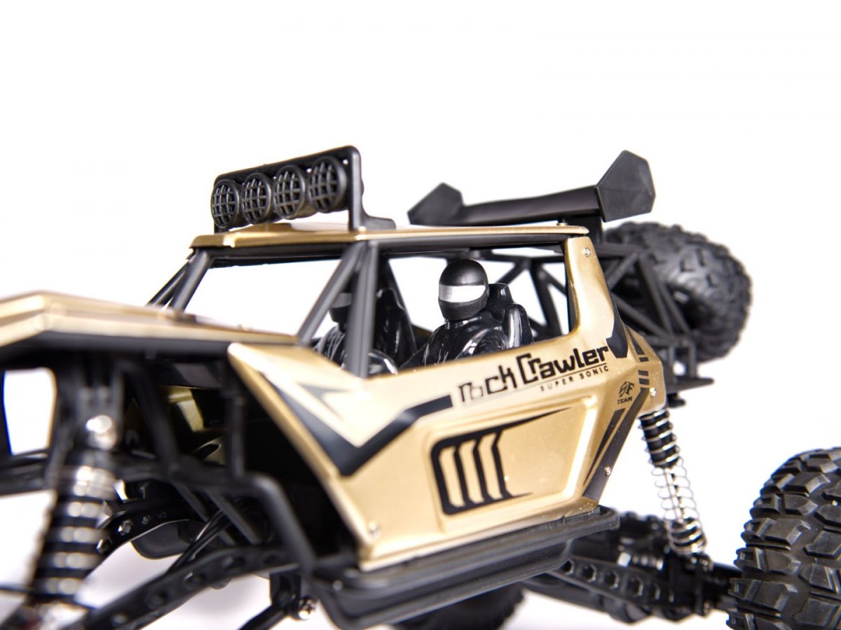 Samochód RC Rock Crawler 2.4GHz 1:8 51cm złoty Samochód RC Rock Crawler 2.4GHz 1:8 51cm złoty