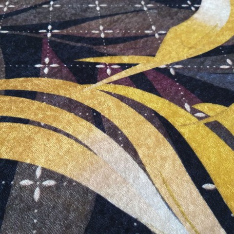 Dywan BLACK and GOLD do Prania 08b 160 x 220 cm Dywan BLACK and GOLD do Prania 08b 160 x 220 cm