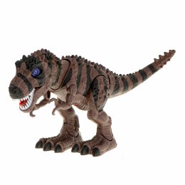Dinozaur T-REX elektroniczny chodzi ryczy brązowy