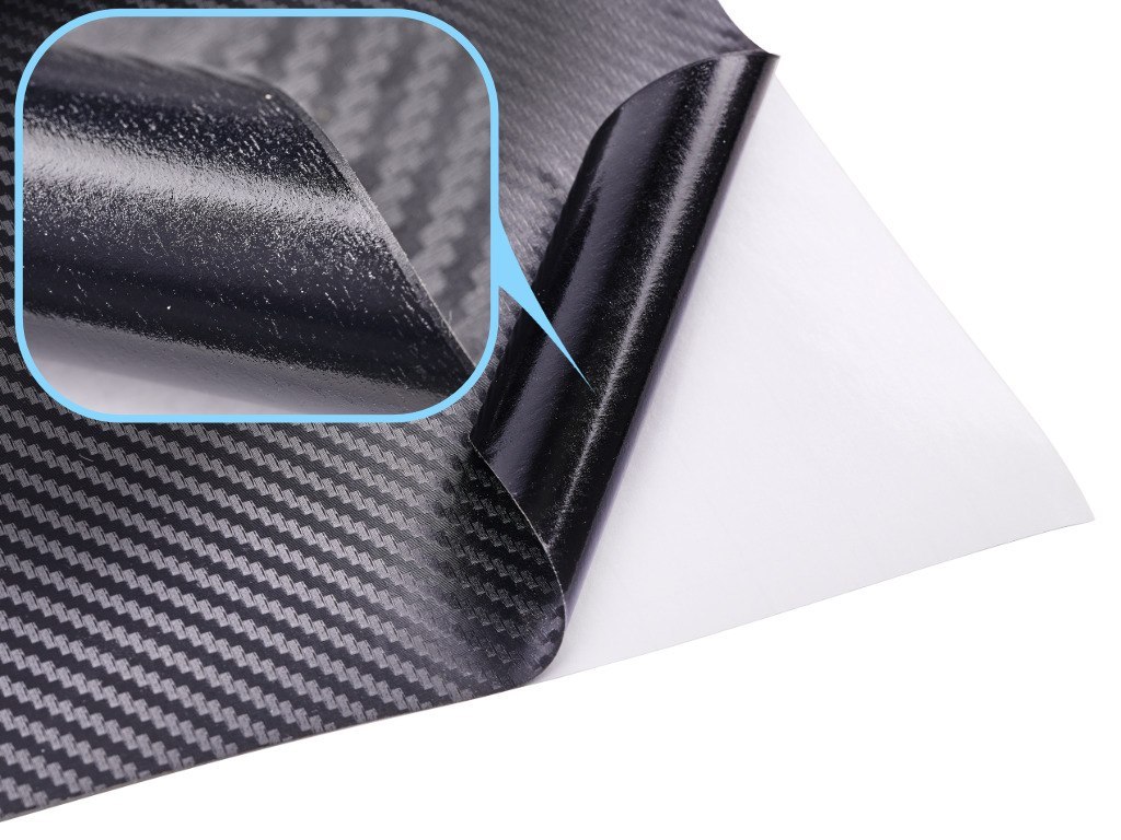 Folia rolka carbon 3D czarna 1,27x28m Folia rolka carbon 3D czarna 1,27x28m