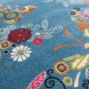Dywan Mondo 114 Niebieskie MOTYLKI 200 x 290 cm