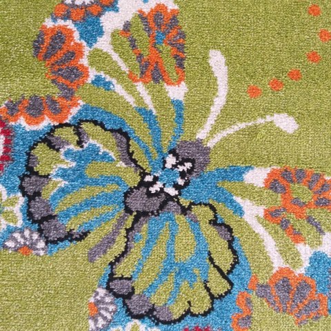 Dywan Mondo 114 Zielony MOTYLKI 400 x 500 cm Dywan Mondo 114 Zielony MOTYLKI 400 x 500 cm