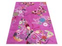 Dywan Mondo 114 Lila MOTYLKI 200 x 290 cm