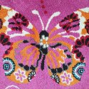 Dywan Mondo 114 Lila MOTYLKI 200 x 290 cm