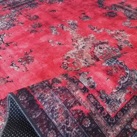 Dywan do prania VINTAGE CZERWONY 160 x 230 cm Dywan do prania VINTAGE CZERWONY 160 x 230 cm