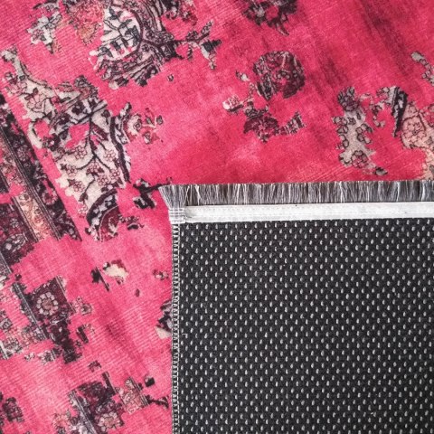 Dywan do prania VINTAGE CZERWONY 180 x 280 cm Dywan do prania VINTAGE CZERWONY 180 x 280 cm
