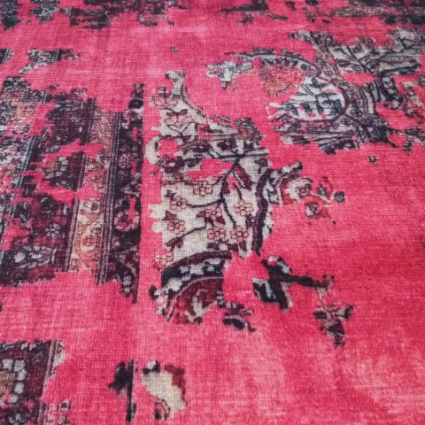 Dywan do prania VINTAGE CZERWONY 180 x 280 cm Dywan do prania VINTAGE CZERWONY 180 x 280 cm