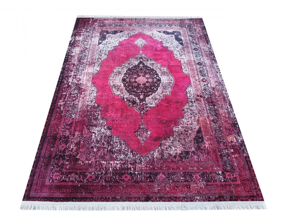 Dywan do prania VINTAGE RÓŻOWY 160 x 220 cm Dywan do prania VINTAGE RÓŻOWY 160 x 220 cm