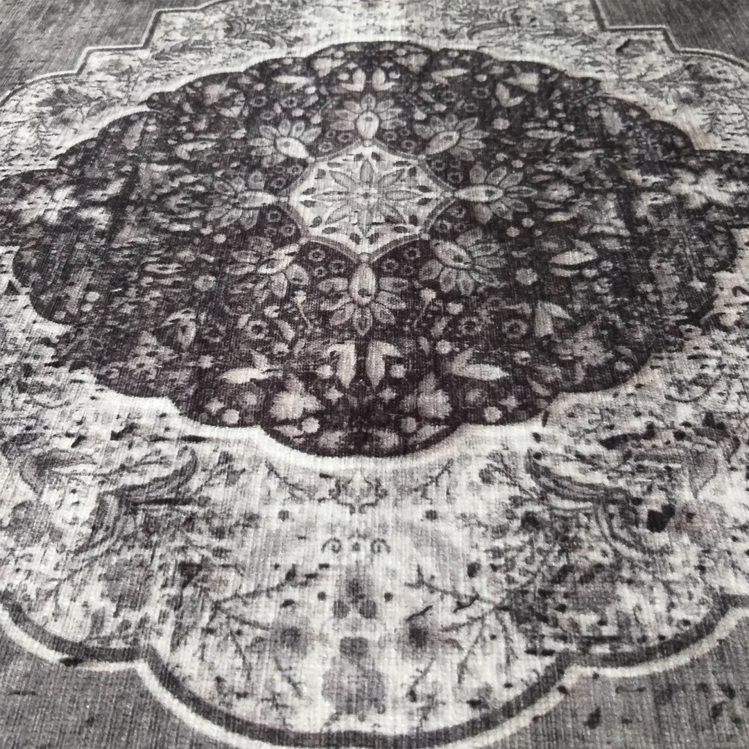 Dywan do prania VINTAGE SZARY 2 160 x 230 cm Dywan do prania VINTAGE SZARY 2 160 x 230 cm