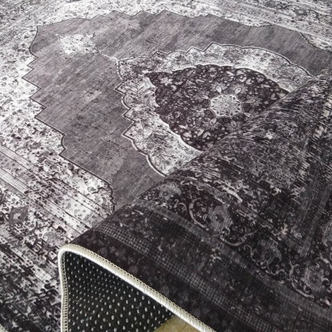 Dywan do prania VINTAGE SZARY 2 80 x 300 cm Dywan do prania VINTAGE SZARY 2 80 x 300 cm
