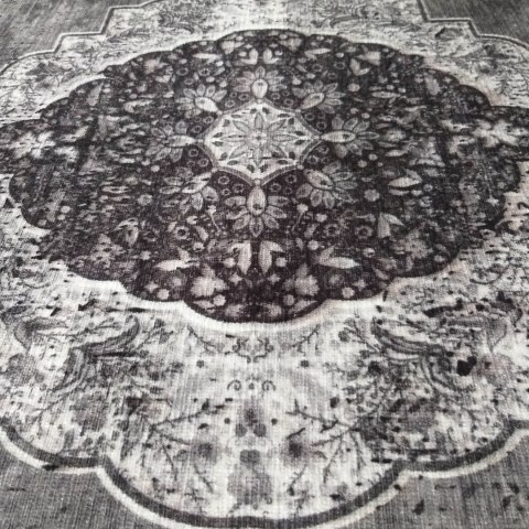 Dywan do prania VINTAGE SZARY 2 80 x 300 cm Dywan do prania VINTAGE SZARY 2 80 x 300 cm