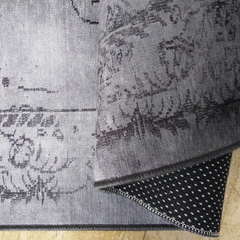 Dywan do prania VINTAGE SZARY 160 x 230 cm Dywan do prania VINTAGE SZARY 160 x 230 cm