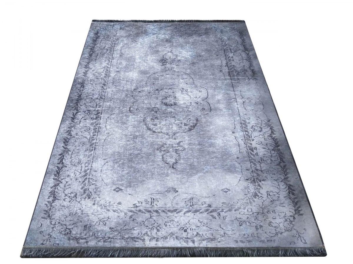 Dywan do prania VINTAGE SZARY 180 x 280 cm Dywan do prania VINTAGE SZARY 180 x 280 cm